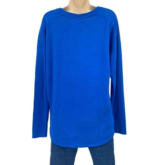 COZY French Terry Blue St. Louis Sweatshirt Size S - Picture 2 of 5